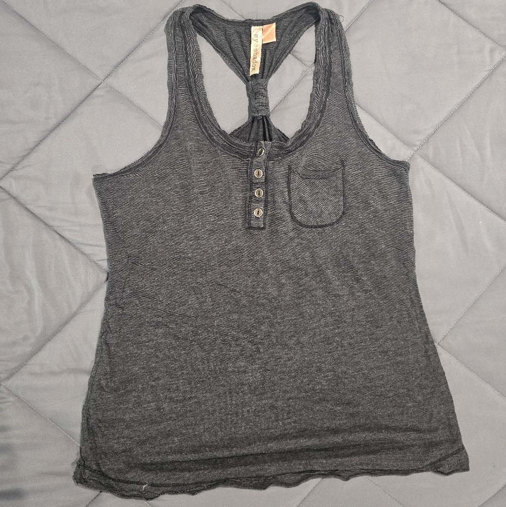 Eyeshadow Dark Gray Tank Top